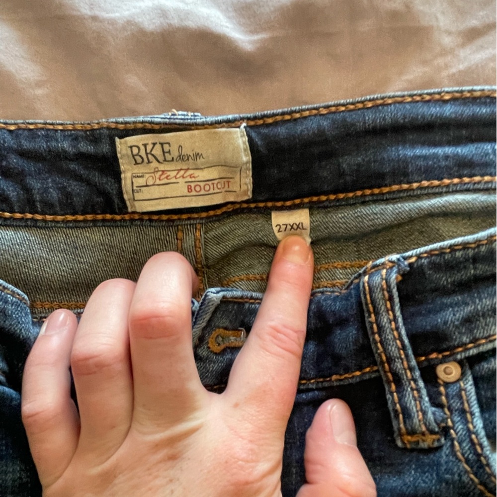 Women’s Stella BKE jeans.